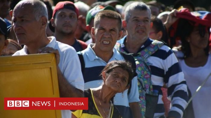 Krisis Venezuela: Perbatasan dengan Kolombia dibuka kembali, puluhan ... Kisah imigran venezuela salah putar dan dampaknya