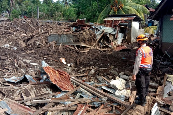 Dampak gempa 3.9 terhadap infrastruktur di Bolaang Uki