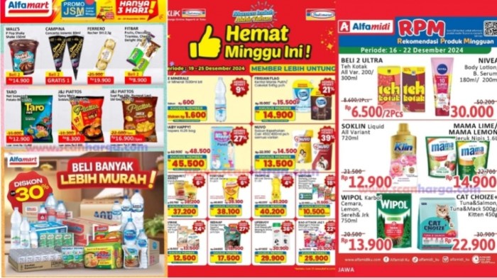 Promo produk bayi anak Indomaret Alfamart Superindo 25-27 April
