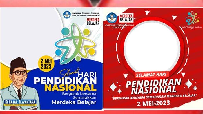Twibbon gratis Hari Pendidikan Nasional 2025 untuk diunduh