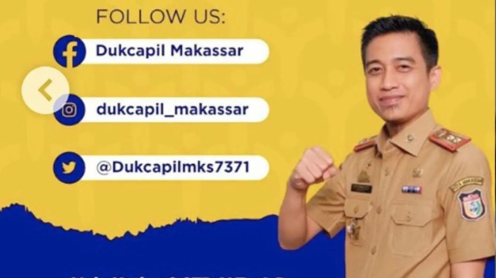 Lokasi dan layanan Dukcapil Makassar terbaru