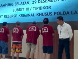 Bukti Pelanggaran Hukum Gerbang Rumah Dinas Bupati Lampung Timur