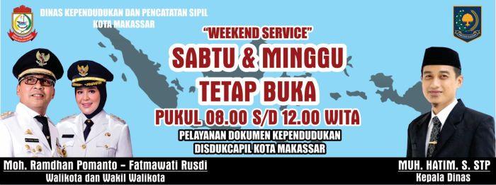 Informasi terbaru dan layanan Dukcapil Kota Makassar