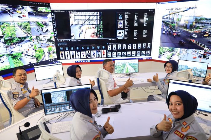 Sistem keamanan CCTV ATCS XXI Makassar