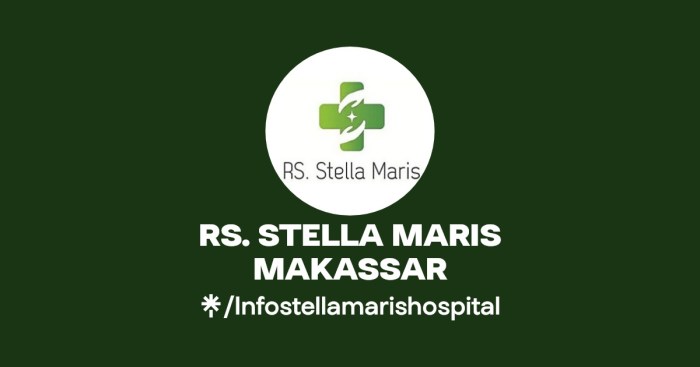 Lokasi rumah sakit Stella Maris di Makassar