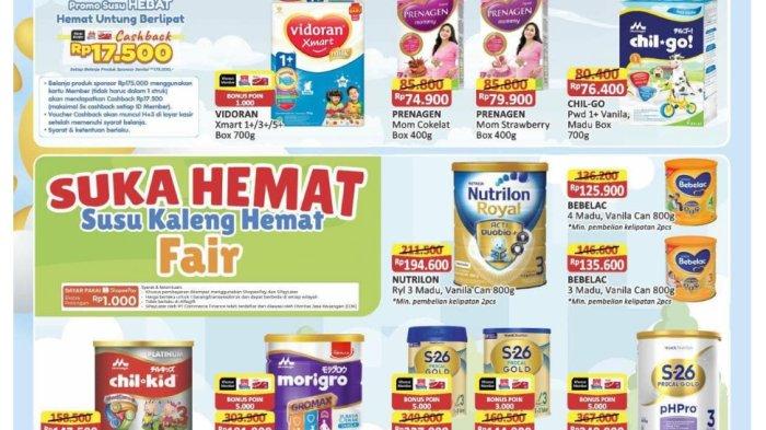 Promo produk bayi anak Indomaret Alfamart Superindo 25-27 April