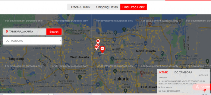 Lokasi dan jam operasional kantor jen tang makassar