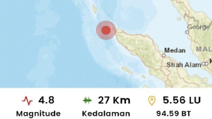 Pengalaman warga saat gempa magnitudo 4,2 di barat daya Sabang