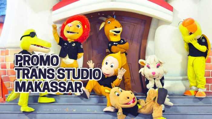 Jadwal dan harga tiket masuk Trans Studio Makassar