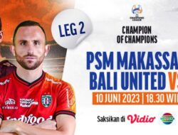Jadwal Pertandingan PSM Makassar vs Bali United Hari Ini
