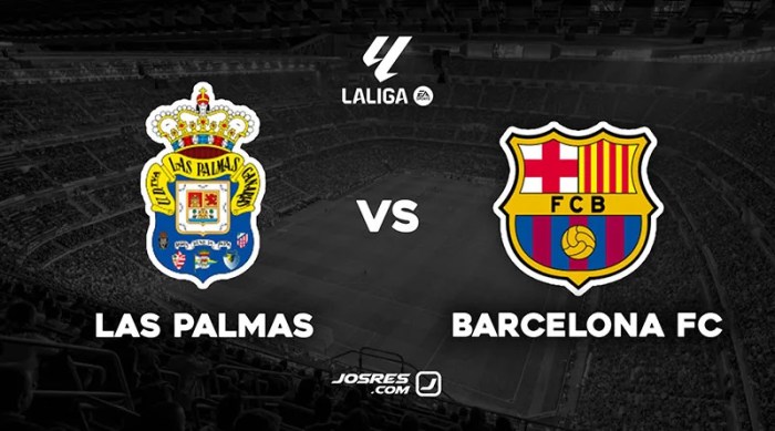 Prediksi pertandingan sepak bola Las Palmas vs Barcelona