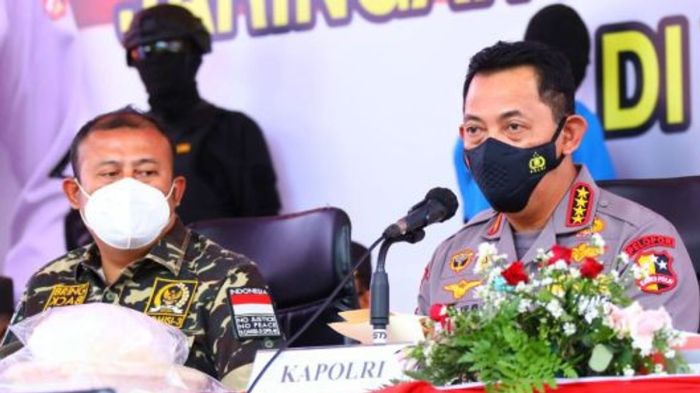 Reaksi masyarakat terhadap kunjungan Kapolri