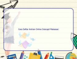 Alternatif Lain Jika Dukcapil Makassar Penuh Antrian
