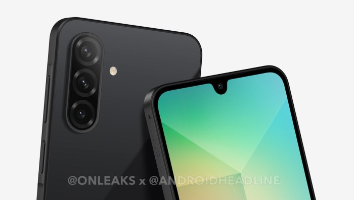 Ketahanan dan material body galaxy a26 5g
