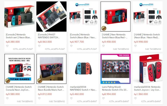 Konfirmasi harga nintendo switch generasi selanjutnya