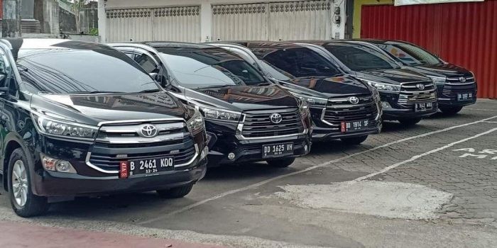 Sewa mobil keluarga dengan harga terjangkau di Makassar