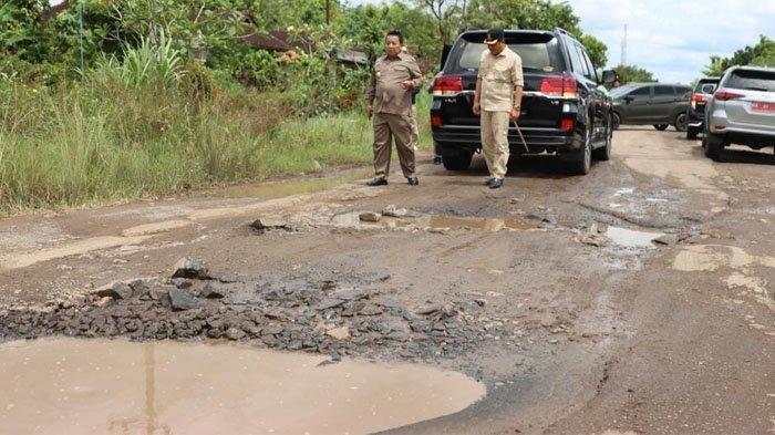 Bukti-bukti pelanggaran hukum dalam proyek pembangunan gerbang rumah dinas bupati lampung timur