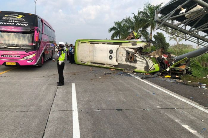 Kronologi kejadian kecelakaan bus miyor berdasarkan kesaksian saksi mata