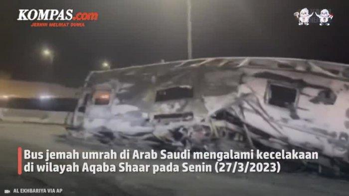 Pencarian dan penyelamatan korban kecelakaan bus umroh