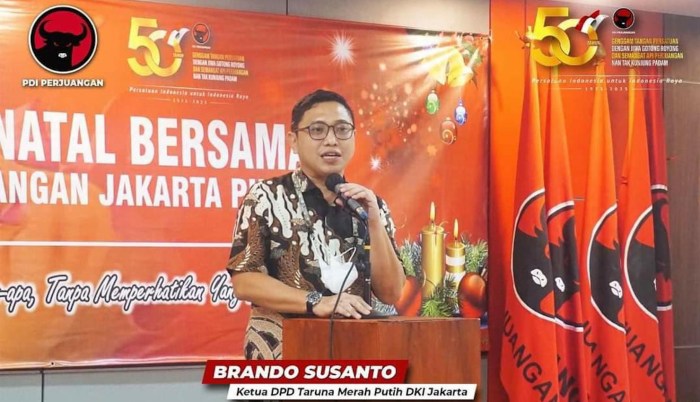 Sejarah politik brando susanto di PDIP