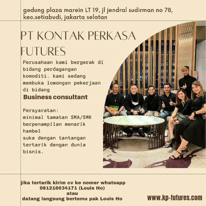 Kontak dan alamat kantor perusahaan Perkasa Futures di Makassar