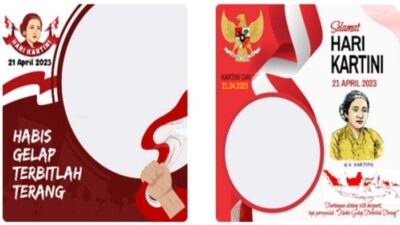 Kumpulan twibbon hari kartini 2025 terbaru dan gratis