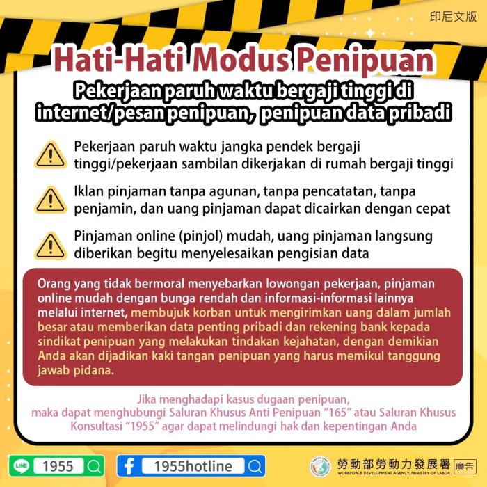 Dampak hukum bagi korban penipuan lowongan kerja judol