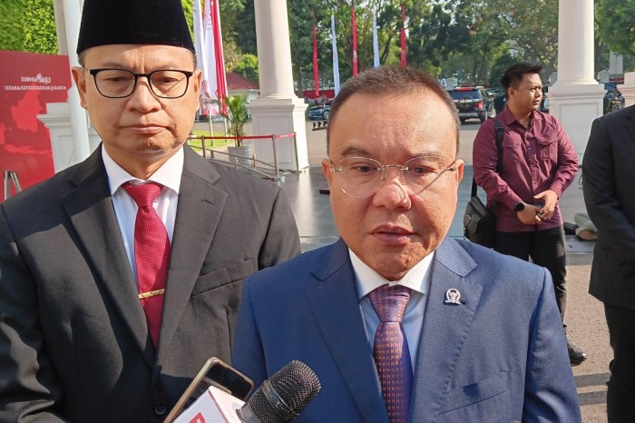 Pro dan kontra tuduhan bisnis Dasco dan respon partai