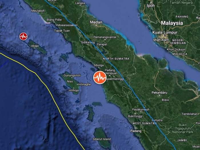 Pusat gempa 3,9 boltim sulut dan kedalamannya