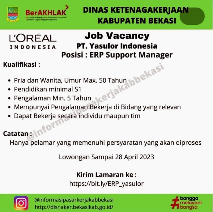 Daftar lowongan kerja terbaru di Makassar