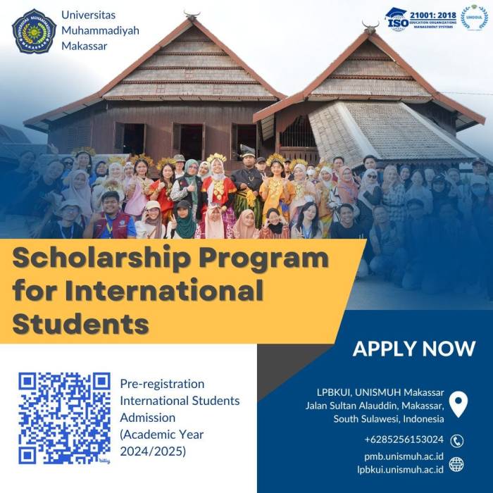 Daftar universitas di Makassar seperti UNISMUH dan UIM