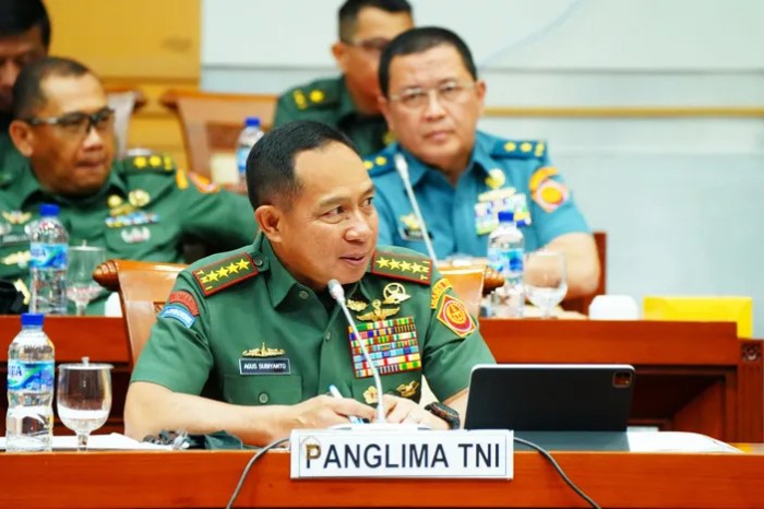 Penjelasan TNI mengenai alasan di balik revisi mutasi