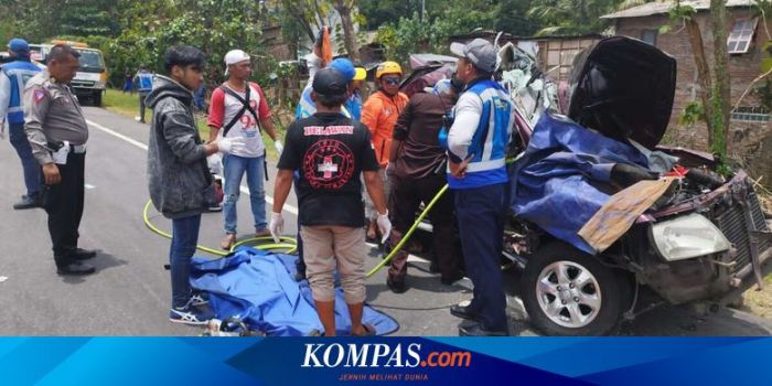 Sejarah kecelakaan mobil mewah di tol