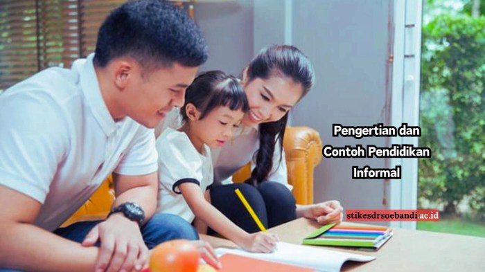 Peran pendidikan informal dalam membentuk pemikiran bapak pendidikan