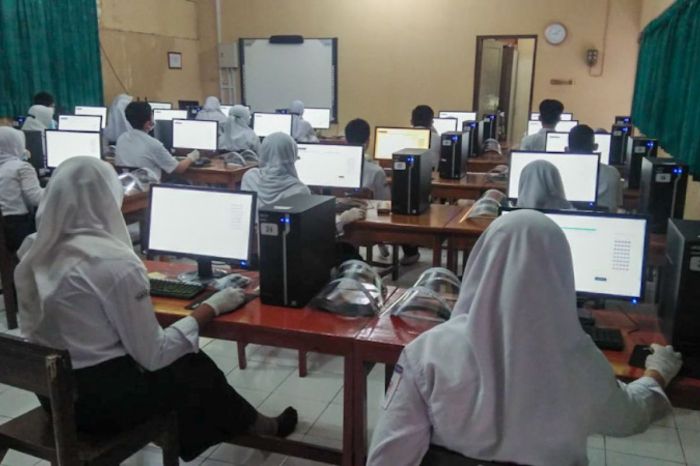 Pengaduan terkait kebocoran soal ujian aspd smp