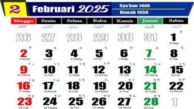 Informasi mengenai kalender lengkap mei 2025 dan tanggal pentingnya