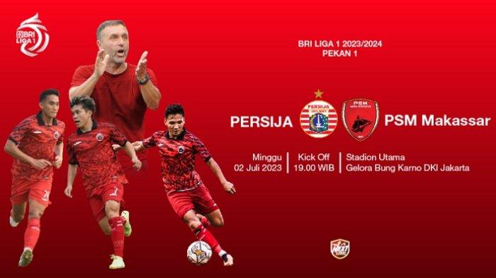 Harga tiket pertandingan sepak bola PSM Makassar vs Persija Jakarta