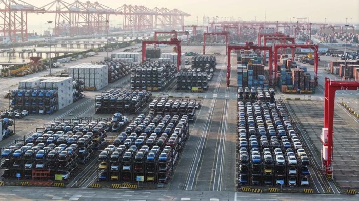 Pengaruh tarif china pada rantai pasok global