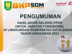 Informasi CPNS Sabang Terkait SK CPNS Juli 2023