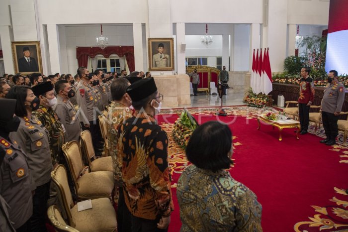 Kepastian tujuan kunjungan Presiden Jokowi ke Polda Metro Jaya
