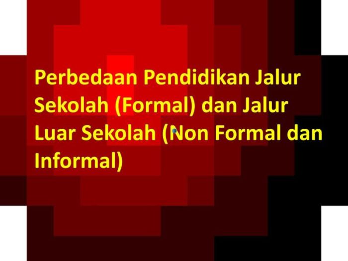 Peran pendidikan informal dalam membentuk pemikiran bapak pendidikan