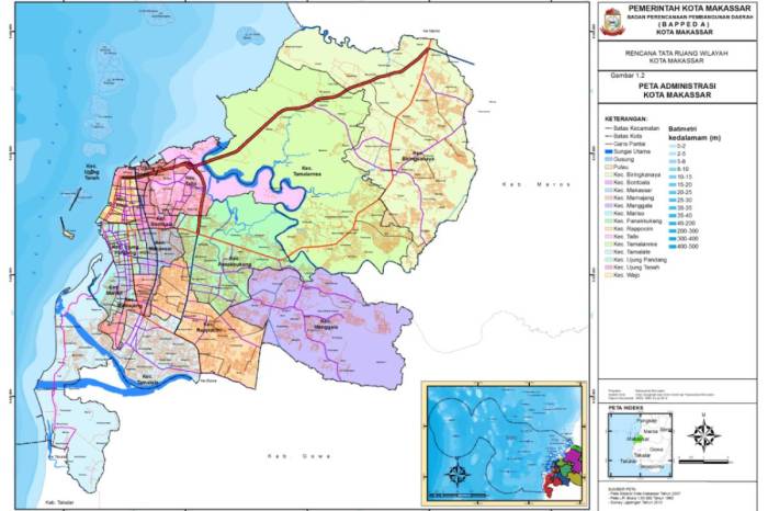 Lokasi CCTV dan AtCS di wilayah Makassar yang mudah dijangkau
