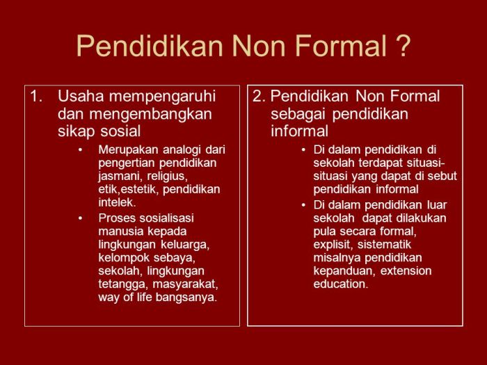 Peran pendidikan informal dalam membentuk pemikiran bapak pendidikan
